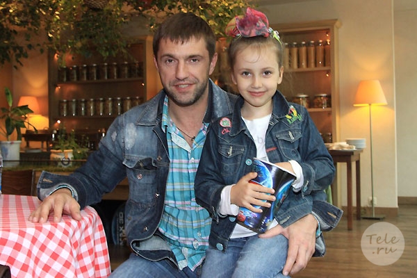 Владимир Вдовиченков с дочерью Вероникой